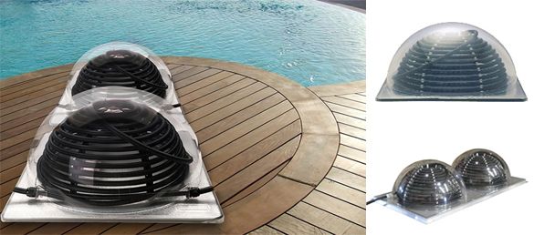 colector solar semiesferico bubblesun