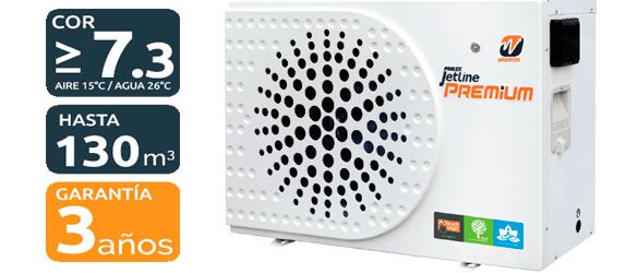 bomba de calor jetline premium inverter poolex 1